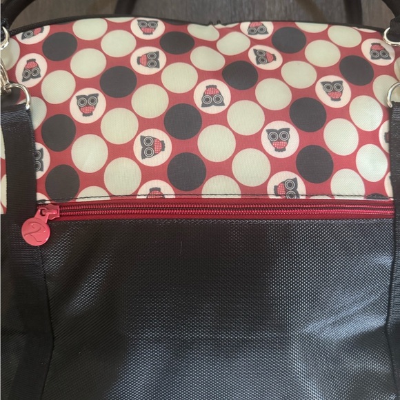 New w/tag Vintage Red Hens Diaper Bag - Picture 5 of 8